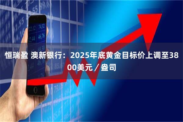 恒瑞盈 澳新银行：2025年底黄金目标价上调至3800美元／盎司